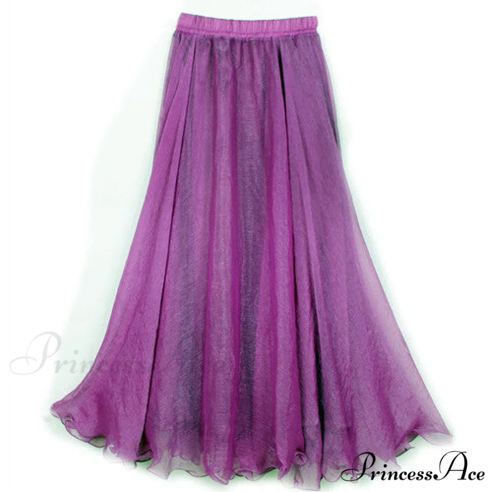 Fashion Chiffon Long Skirts