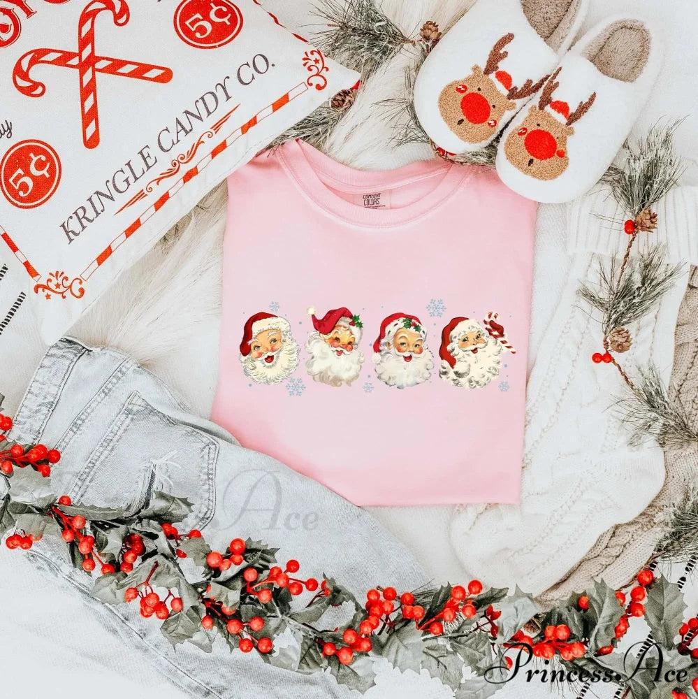 Fashion Classic Santa Kriss Kringle Stylish Sport Christmas Hoodie