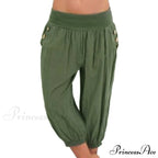 Fashion Cotton Linen Shorts