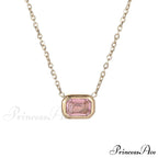 Fashion Delicate All-match Colorful Stone Necklace