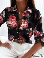 Fashion Floral Print Shirt