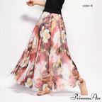Fashion Florals Print Long Skirt