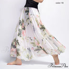 Fashion Florals Print Long Skirt