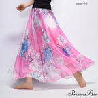 Fashion Florals Print Long Skirt