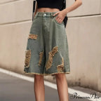 Fashion Harajuku Denim Summer High Waist Casual Vintage Jean Short