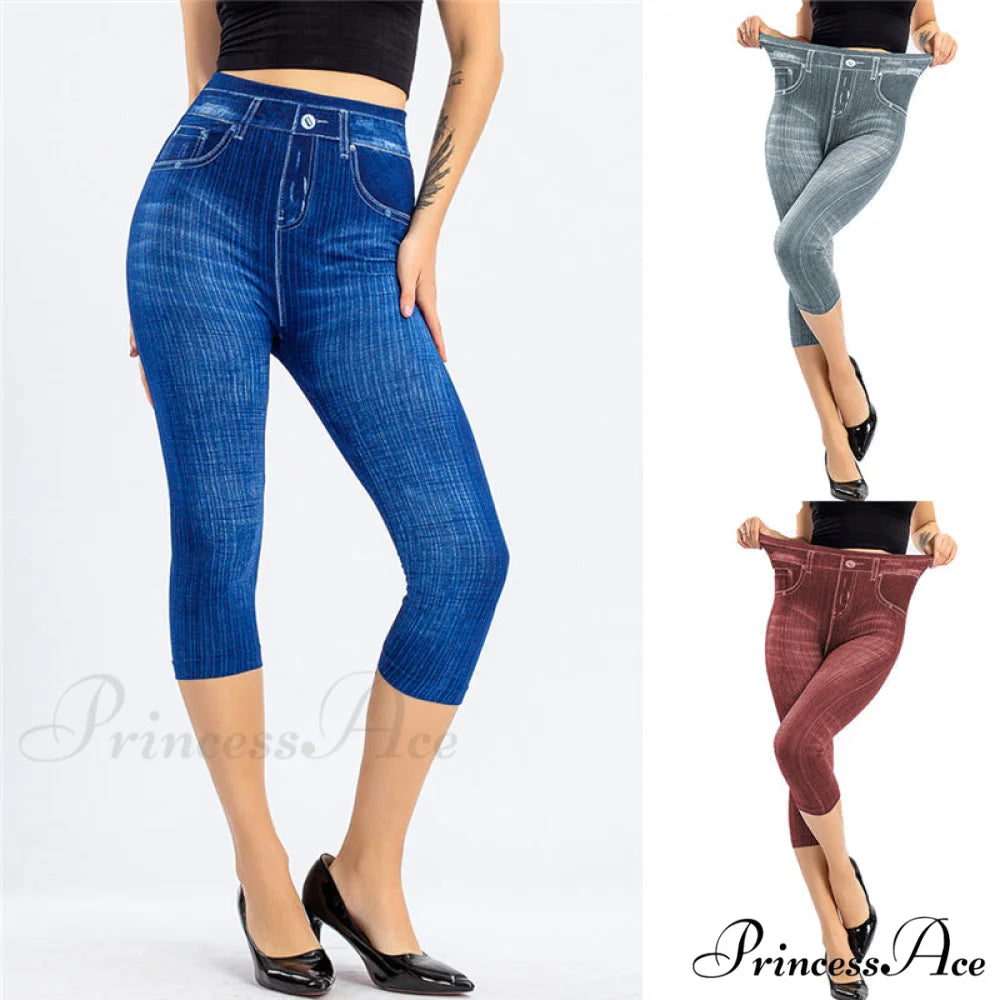 Fashion High Waist Skinny Jeans