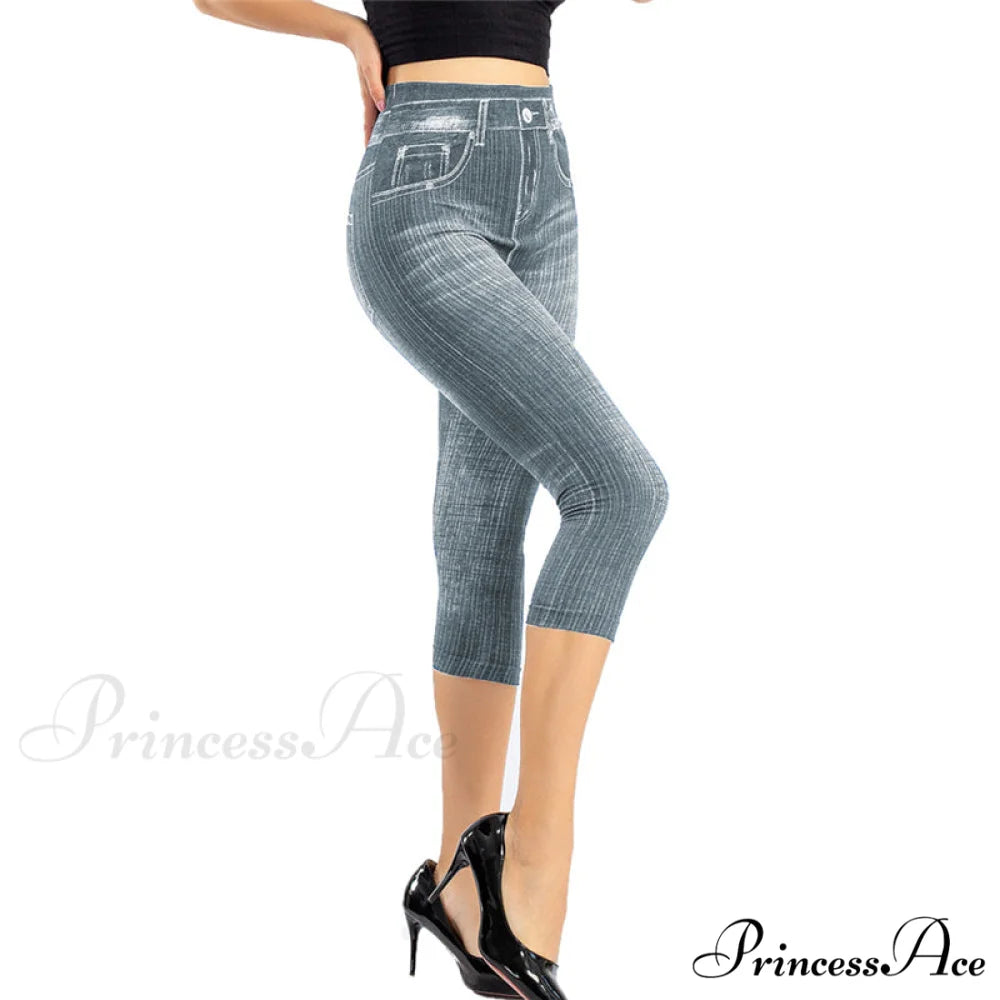 Fashion High Waist Skinny Jeans