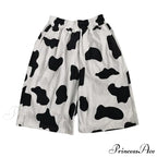 Fashion Ladies Elastic Waists Shorts