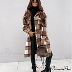 Fashion Loose Turn Down Collar Long Coat