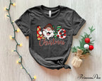 Fashion Love Santa Nostalgic Retro Farm Girl Casual Christmas Hoodie