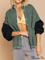 Fashion Patchwork Denim Jacket