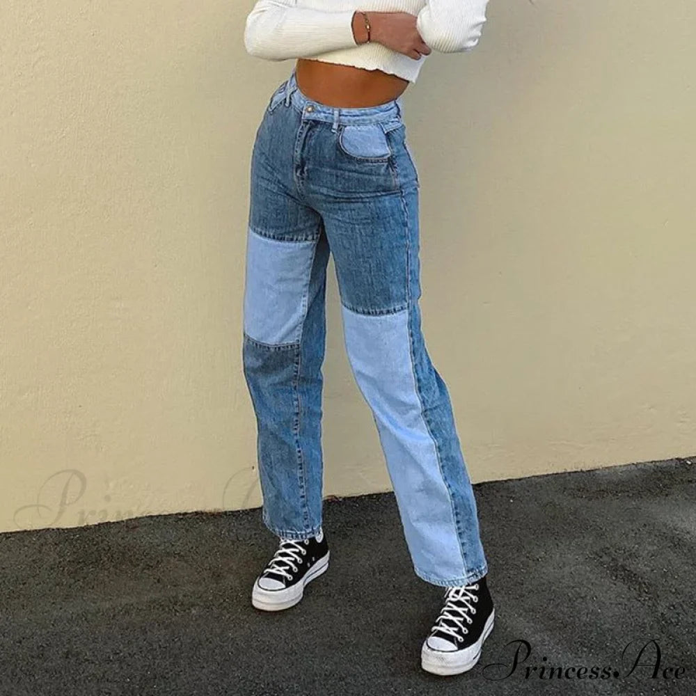 Fashion Patchwork Harajuku Aesthetic Pants