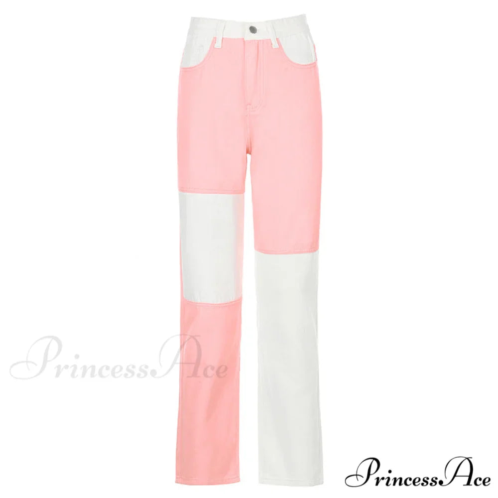 Fashion Patchwork Harajuku Aesthetic Pants