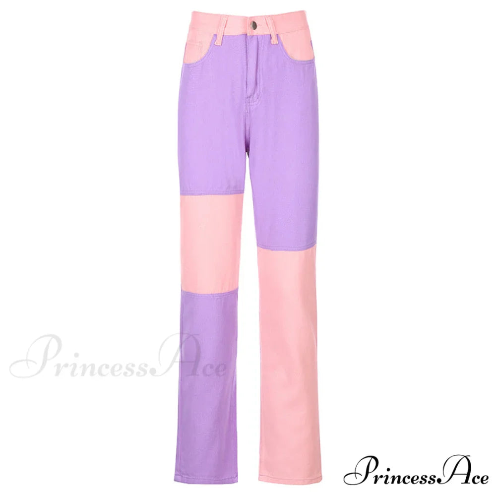 Fashion Patchwork Harajuku Aesthetic Pants