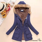 Fashion Plus Size Long Sleeve Thick Warmth Coat