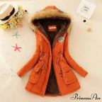 Fashion Plus Size Long Sleeve Thick Warmth Coat