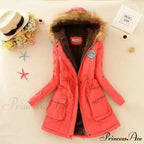 Fashion Plus Size Long Sleeve Thick Warmth Coat