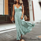Fashion Print Maxi Dresses