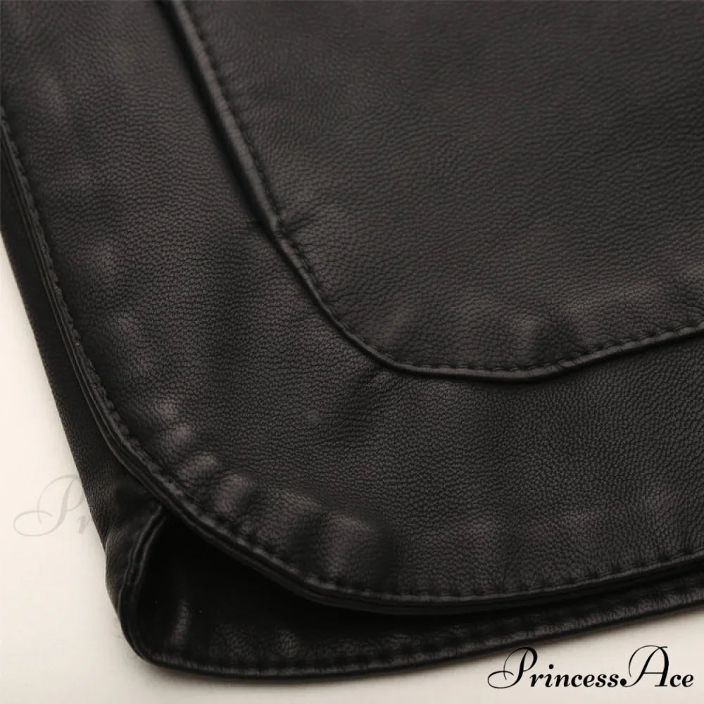 Fashion PU Leather Shorts