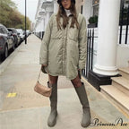 Fashion Warm Female Chic Oversized Coat