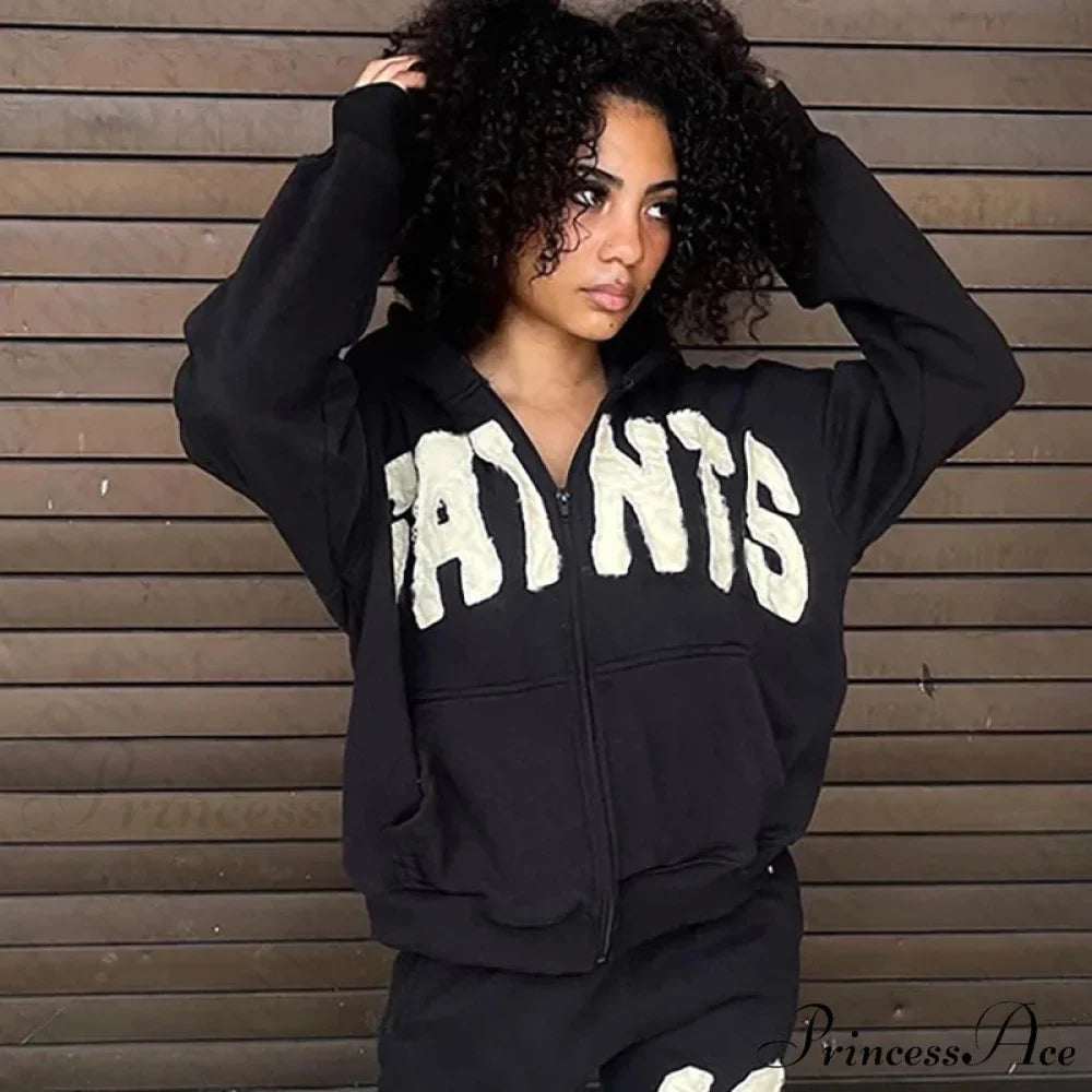 Oversized Graphic Hoodie