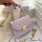 Faux Leather Crossbody Lipstick Phone Storage Purse