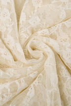 Lace Asymmetrical Maxi Skirt