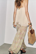 High Waist Pleated Jogger Pants