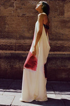 Backless Loose Maxi Floral Dress