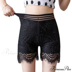 Female Lace Seamless Safety Short Pants