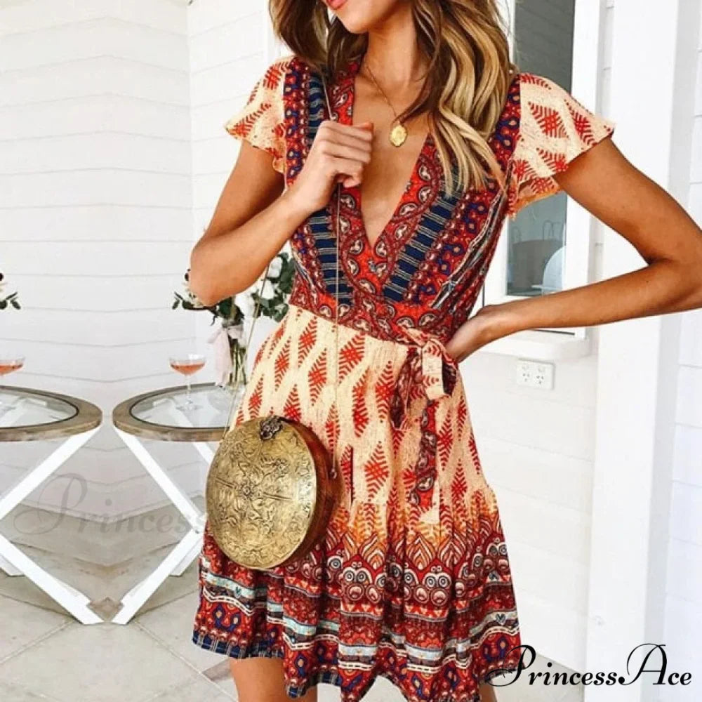 Female Split Stylish Style Dress