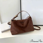 Females Velvet Changeable Crossbody Purse