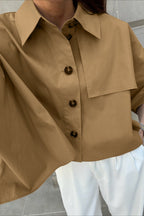 Loose Fit Casual Commuter Blouse