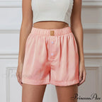 Firm Button Ornamental Lounge Brief