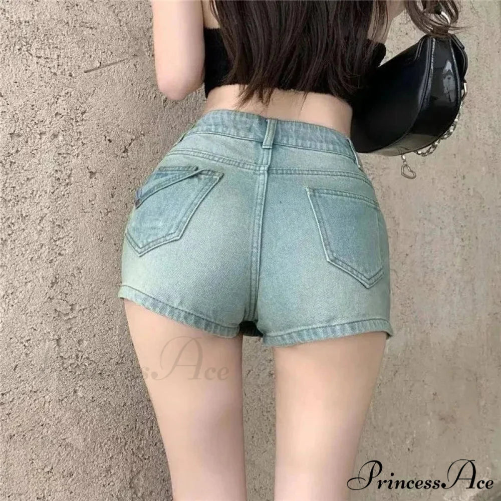 Firm Celebration Azure Denim Skirt