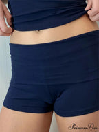 Firm Stretchy Short with a Lower Waist