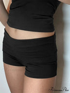 Firm Stretchy Short with a Lower Waist