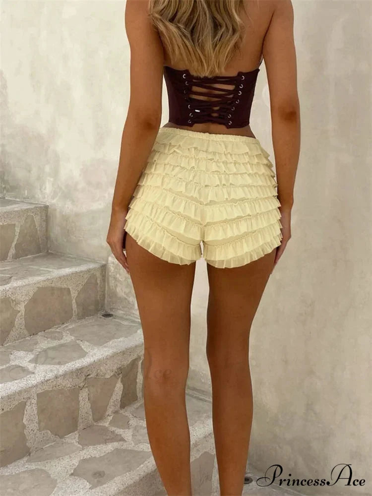 Firm Tiered Gathered Sleek Brief