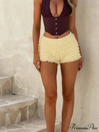 Firm Tiered Gathered Sleek Brief