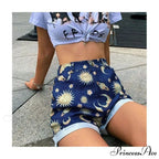 Fit Planet Printed Pattern Shorts