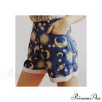 Fit Planet Printed Pattern Shorts