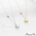 Five-pointed Star Stainless Steel Clavicle Necklace