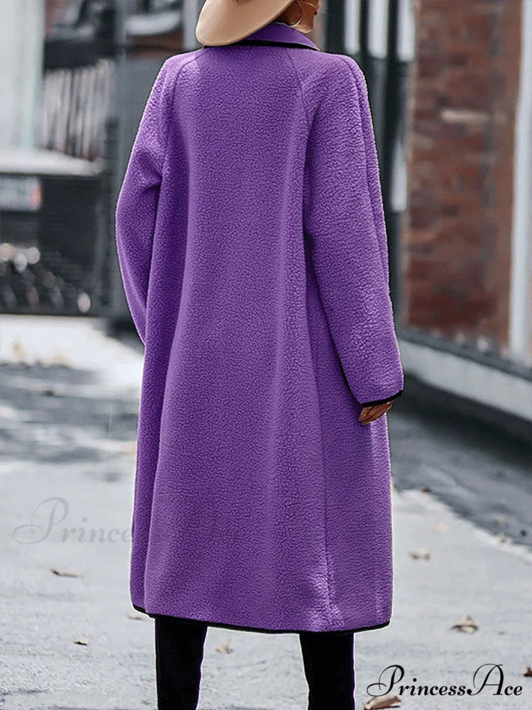 Fleece Charming Solid Coat
