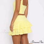Flexible Frilled Half Slip Skirt