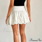 Flexible High Waist A-Line Skirt