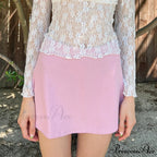 Flexible Side Opening Slim Skirt