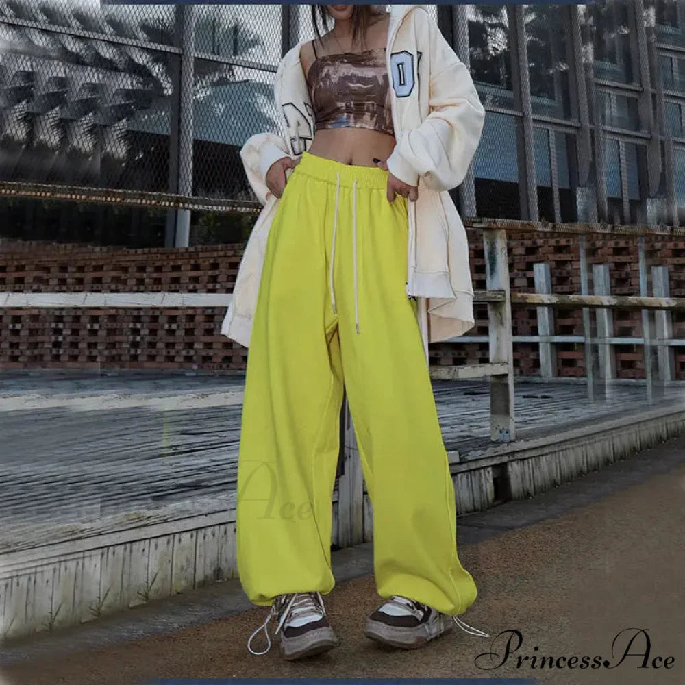 Flexible Tall Waist Dance Trousers