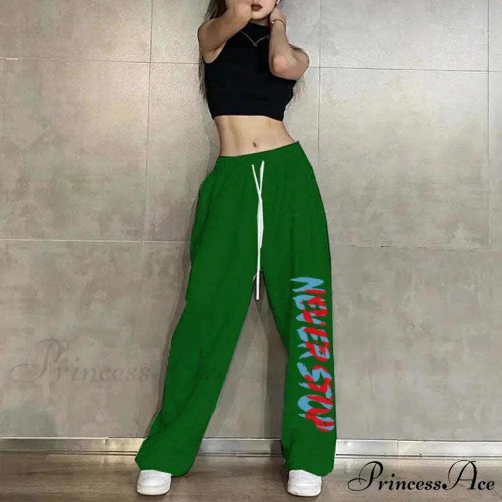 Flexible Waist Informal Running Trousers