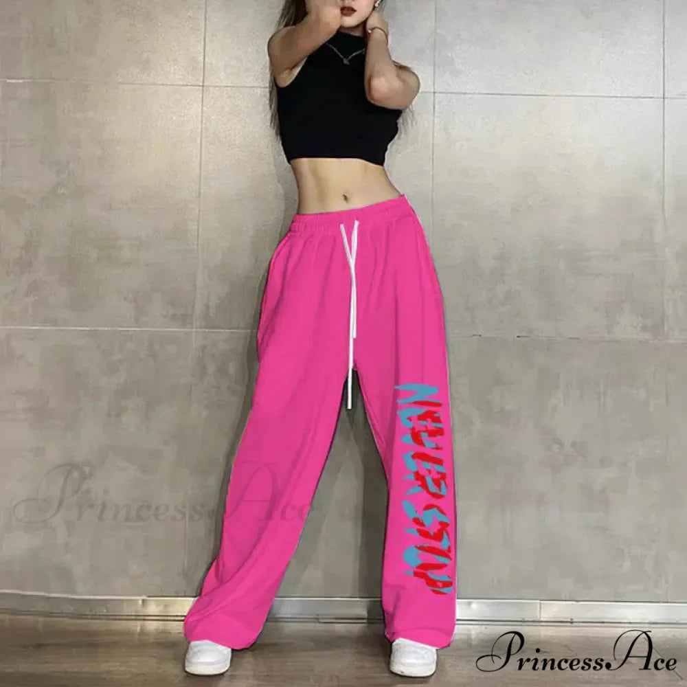 Flexible Waist Informal Running Trousers