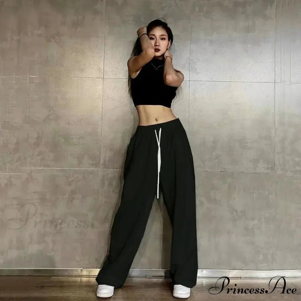 Flexible Waist Informal Running Trousers